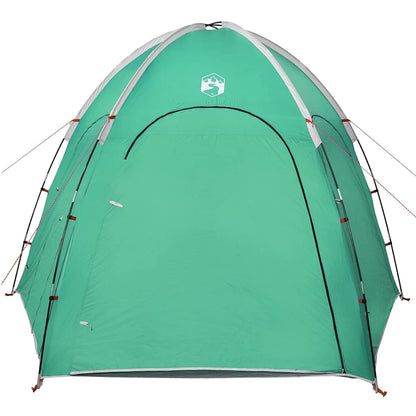 Poolzelt mit Dach Meergrün 366 x 305 x 231 cm Polyester