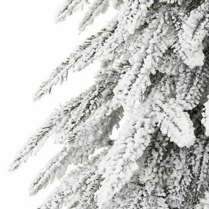 Künstlicher Weihnachtsbaum Weiß 86 x 86 x 210 cm