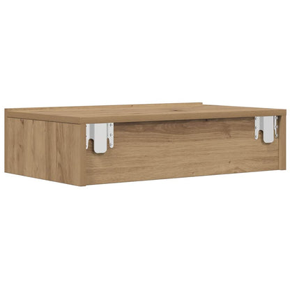TV-Schrank mit LED-Leuchten Artisan-Eiche 60x35x15,5 cm