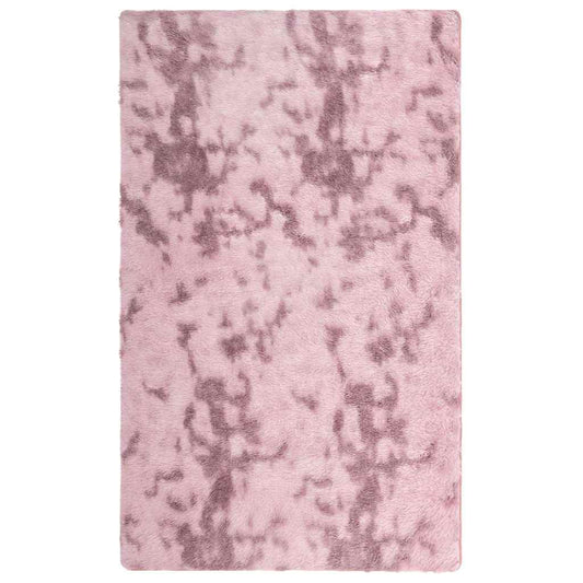 Teppich Shaggy Hochflor NAVARRA Altrosa 80x150 cm Polyester