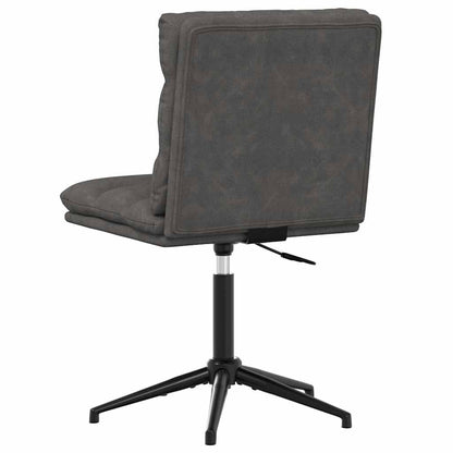 Esszimmerstühle 2 Stk. Schwarz Kunstleder