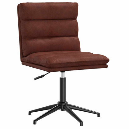 Esszimmerstühle 2 Stk. Glänzend Braun Kunstleder