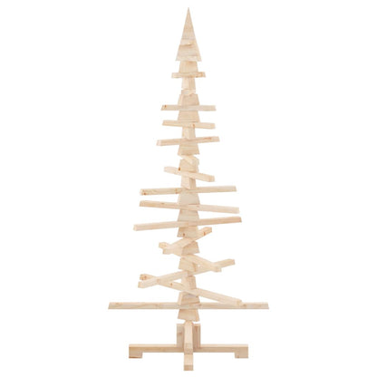 Holz-Weihnachtsbaum zur Dekoration 150 cm Massivholz Kiefer