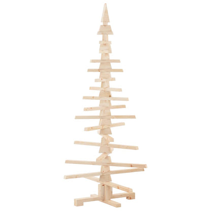 Holz-Weihnachtsbaum zur Dekoration 150 cm Massivholz Kiefer