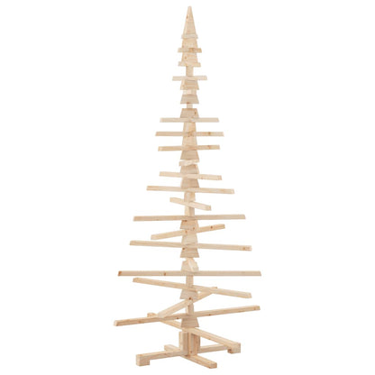 Weihnachtsbaum Holz zum Schmücken 180 cm Massivholz Kiefer