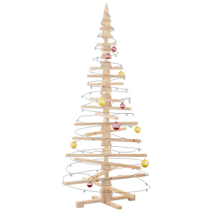 Weihnachtsbaum Holz zum Schmücken 180 cm Massivholz Kiefer