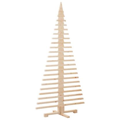 Weihnachtsbaum Holz zum Schmücken 180 cm Massivholz Kiefer