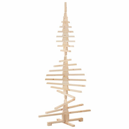 Weihnachtsbaum Holz zum Schmücken 180 cm Massivholz Kiefer