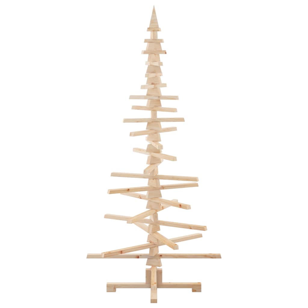 Weihnachtsbaum Holz zum Schmücken 180 cm Massivholz Kiefer