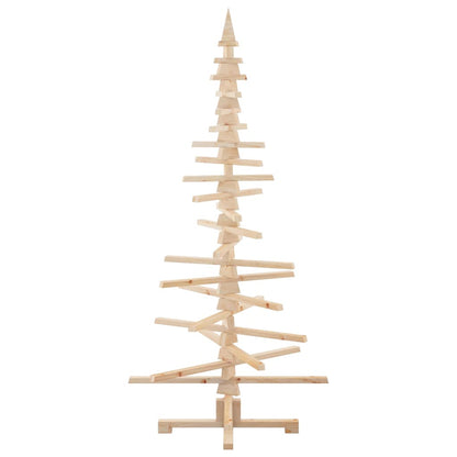 Weihnachtsbaum Holz zum Schmücken 180 cm Massivholz Kiefer