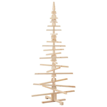 Weihnachtsbaum Holz zum Schmücken 180 cm Massivholz Kiefer