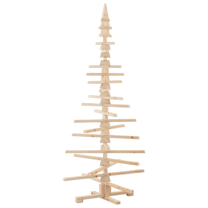 Weihnachtsbaum Holz zum Schmücken 180 cm Massivholz Kiefer