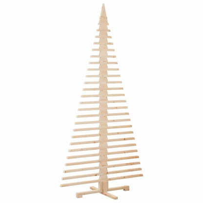 Weihnachtsbaum Holz zum Schmücken 210 cm Massivholz Kiefer