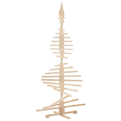 Weihnachtsbaum Holz zum Schmücken 210 cm Massivholz Kiefer