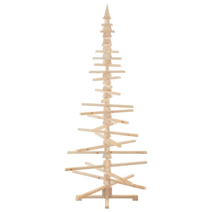 Weihnachtsbaum Holz zum Schmücken 210 cm Massivholz Kiefer
