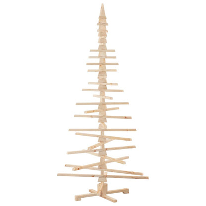 Weihnachtsbaum Holz zum Schmücken 210 cm Massivholz Kiefer