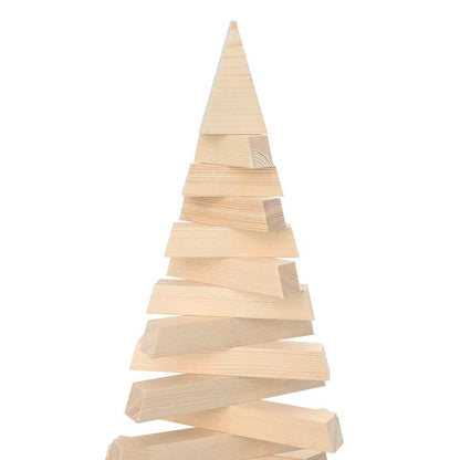 Weihnachtsbaum Holz zum Schmücken 210 cm Massivholz Kiefer