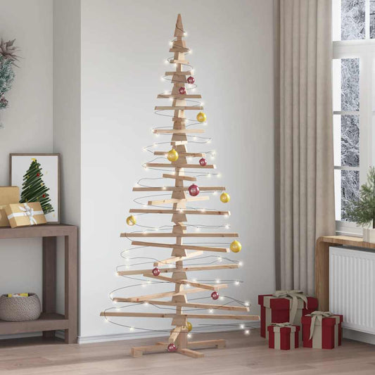 Weihnachtsbaum Holz zum Schmücken 210 cm Massivholz Kiefer
