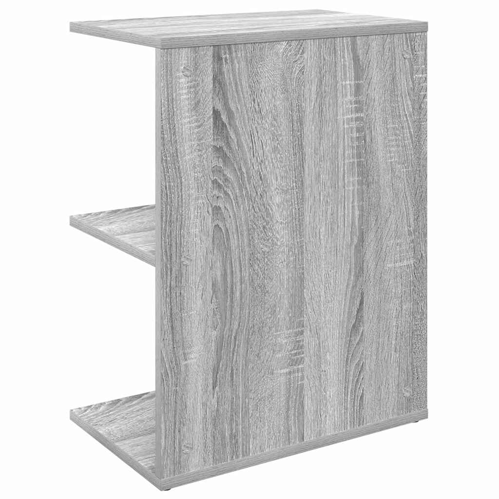 Nachttisch Grau Sonoma 46,5x29x61 cm Holzwerkstoff