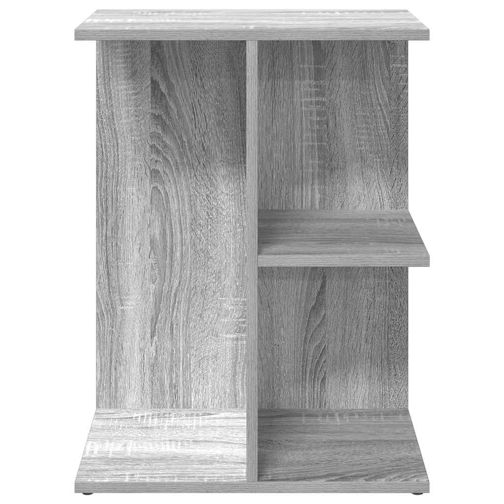 Nachttische 2 Stk. Grau Sonoma 46,5x29x61 cm Holzwerkstoff