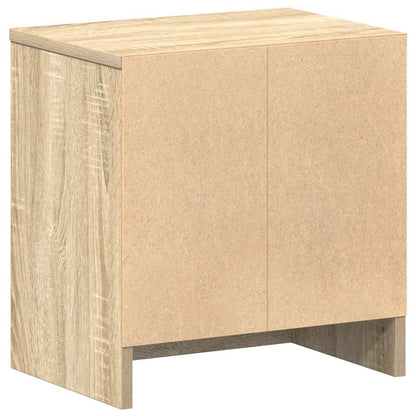 Nachttische 2 Stk. mit Schublade Sonoma-Eiche 39x28x41 cm