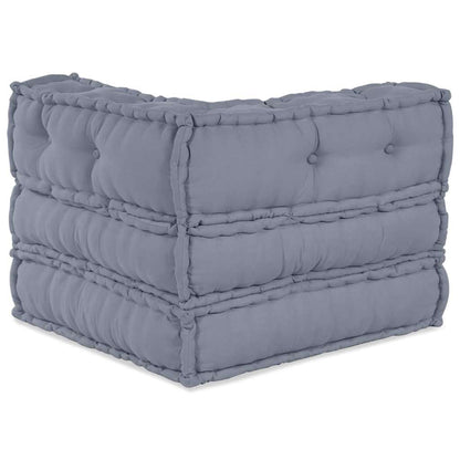 Modulares Sofa Grau 70 x 70 x 54 cm Stoff