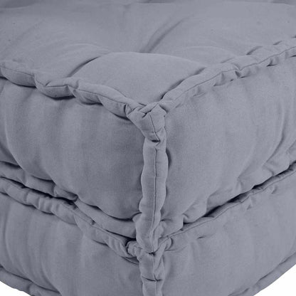 Modulares Sofa Grau 70 x 70 x 54 cm Stoff