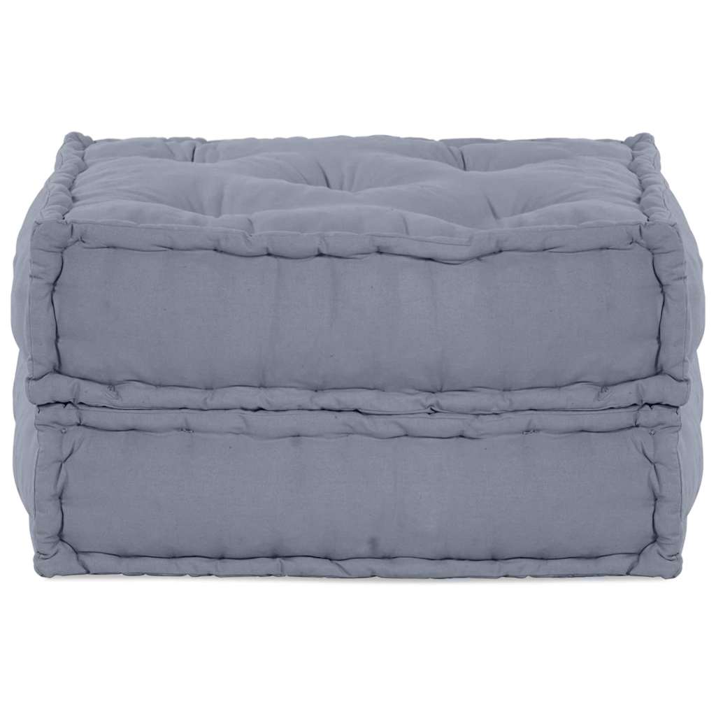 Modulares Sofa Grau 70 x 70 x 36 cm Stoff