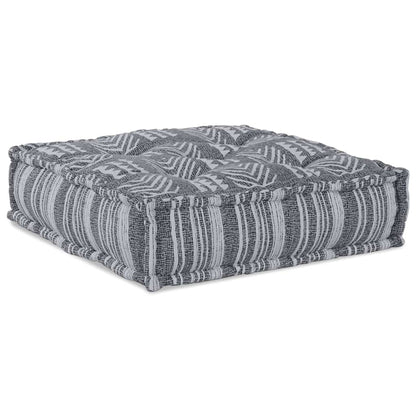 Modulares Sofa Gestreift Grau 70 x 70 x 54 cm Stoff