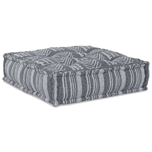 Modulares Sofa Gestreift Grau 70 x 70 x 36 cm Stoff