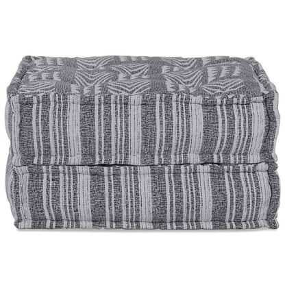 Modulares Sofa Gestreift Grau 70 x 70 x 36 cm Stoff