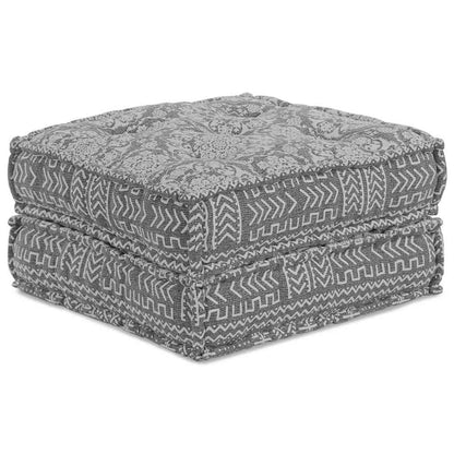 Modulares Sofa Geometrisch Hellgrau 70 x 70 x 36 cm Stoff