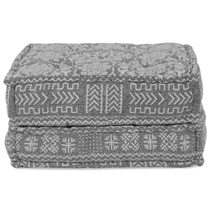 Modulares Sofa Geometrisch Hellgrau 70 x 70 x 36 cm Stoff