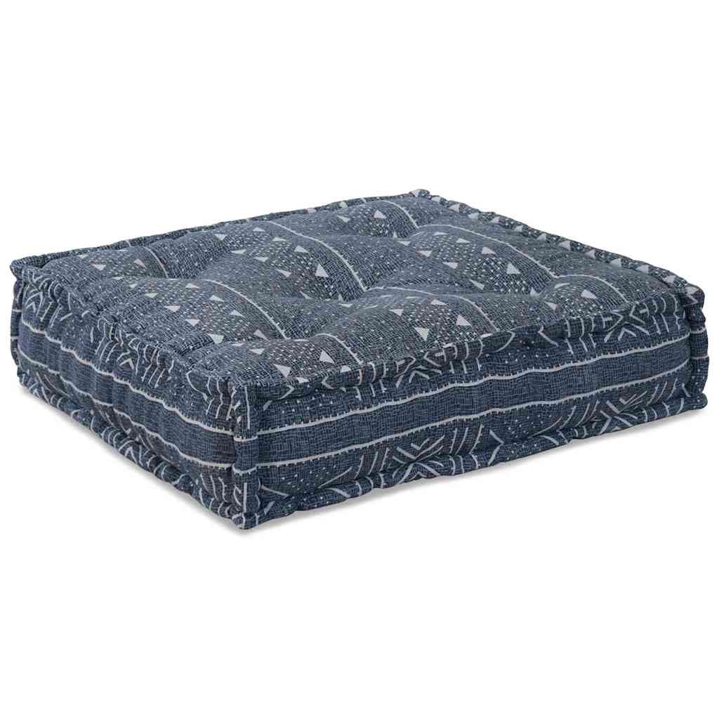 Modulares Sofa Geometrisch Indigo 70 x 70 x 36 cm Stoff