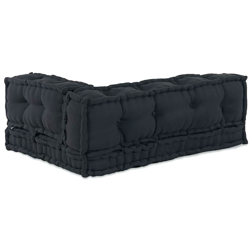 Pallet Sofa Kissen Anthrazit Stoff