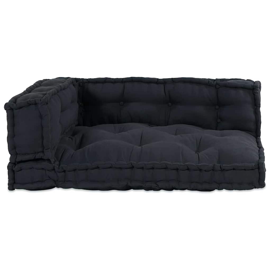 Pallet Sofa Kissen Anthrazit Stoff