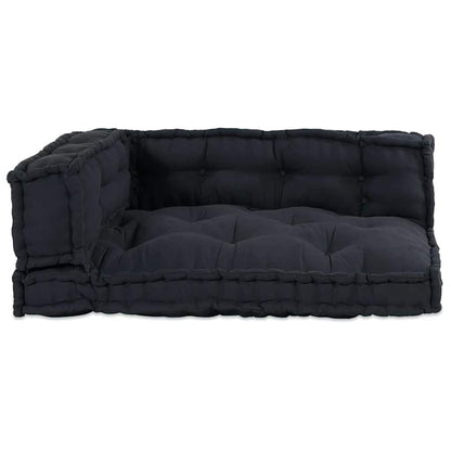 Pallet Sofa Kissen Anthrazit Stoff