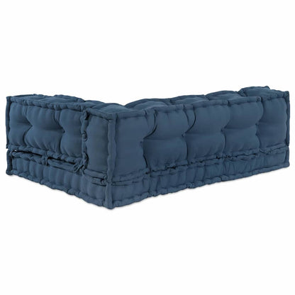 Pallet Sofa Kissen Indigo Stoff