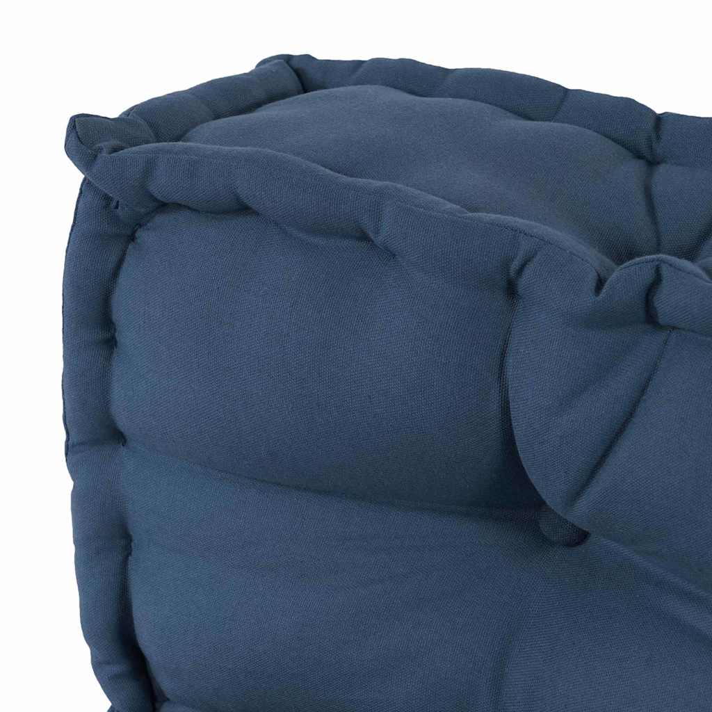 Pallet Sofa Kissen Indigo Stoff