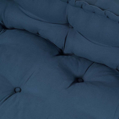 Pallet Sofa Kissen Indigo Stoff
