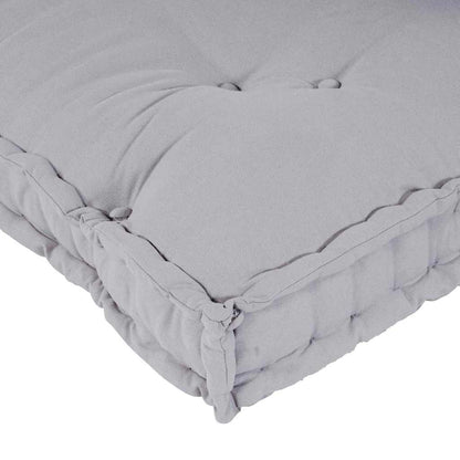 Pallet Sofa Kissen Grau Stoff
