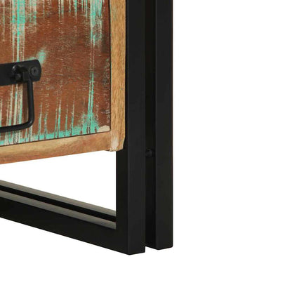 Nachttisch Mehrfarbig 40 x 35 x 50 cm Massives Altholz