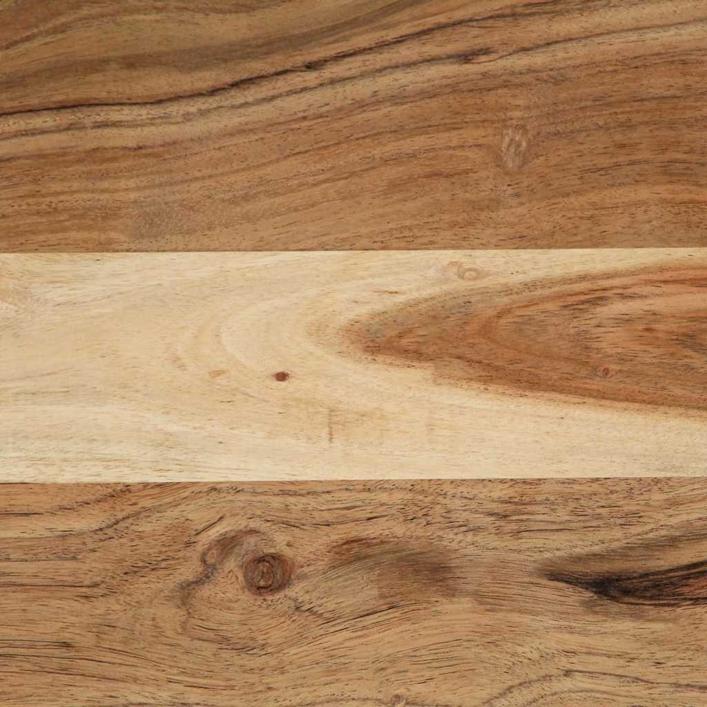 Konsolentisch Braun 120 x 33 x 75 cm Massivholz Akazie
