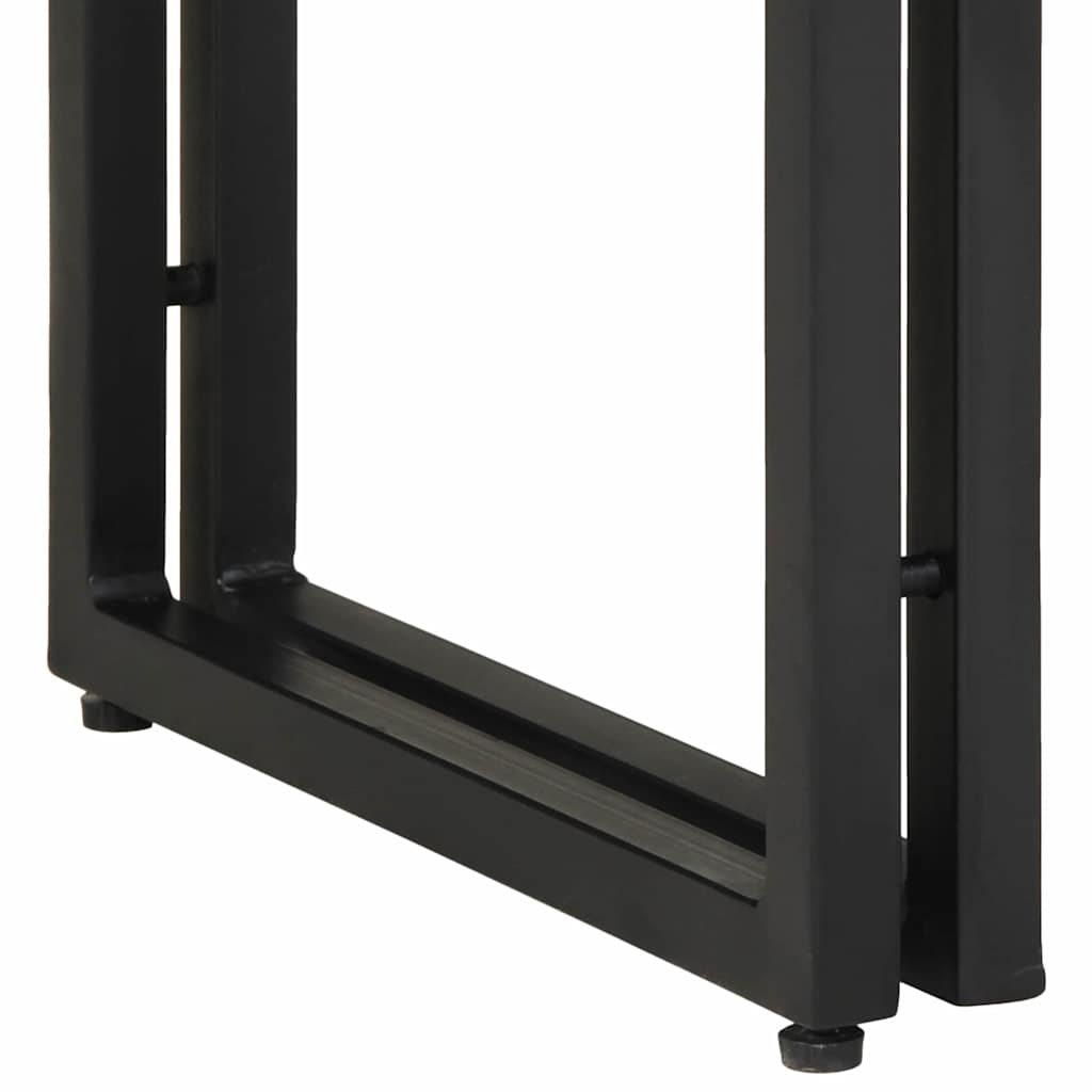 Konsolentisch Braun 120 x 33 x 75 cm Akazie Massivholz