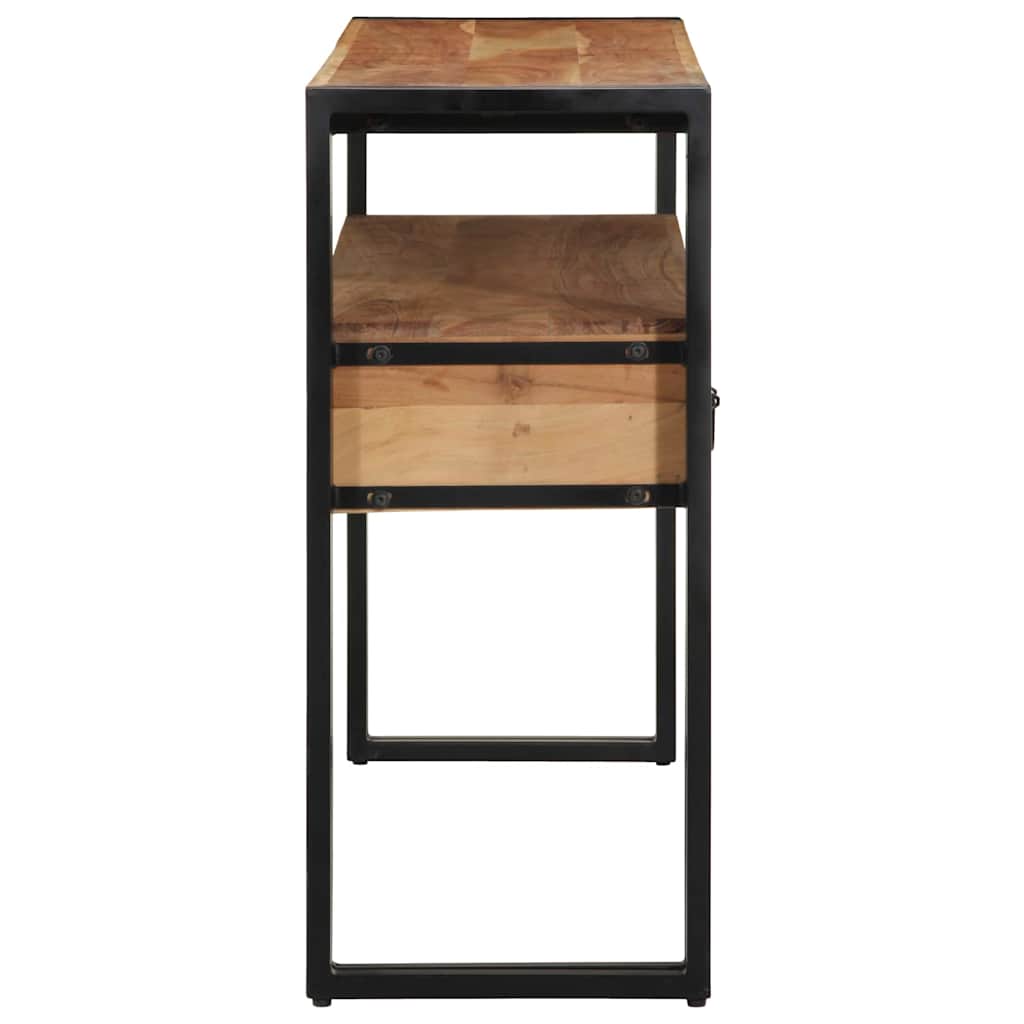 Konsolentisch Braun 120 x 33 x 75 cm Akazie Massivholz