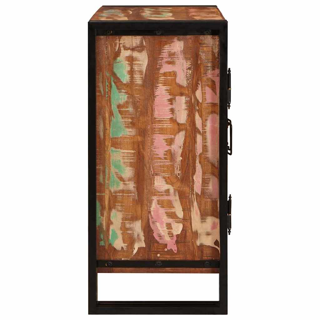 Nachttisch Mehrfarbig 38 x 33 x 58 cm Massives Altholz