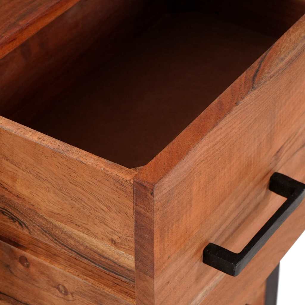 Sideboard 3 pcs Braun 165 x 30 x 75 cm Massivholz Akazie