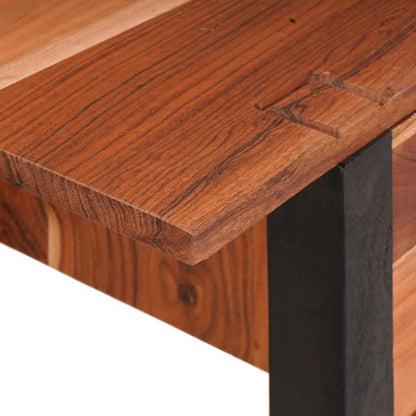 Konsolentisch Braun 110 x 30 x 75 cm Akazie Massivholz