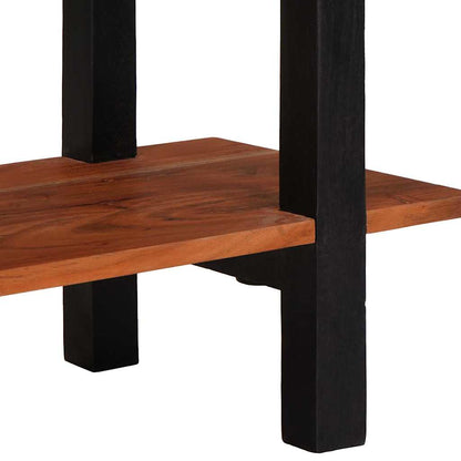 Konsolentisch Braun 110 x 30 x 75 cm Akazie Massivholz
