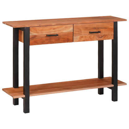 Konsolentisch Braun 110 x 30 x 75 cm Akazie Massivholz